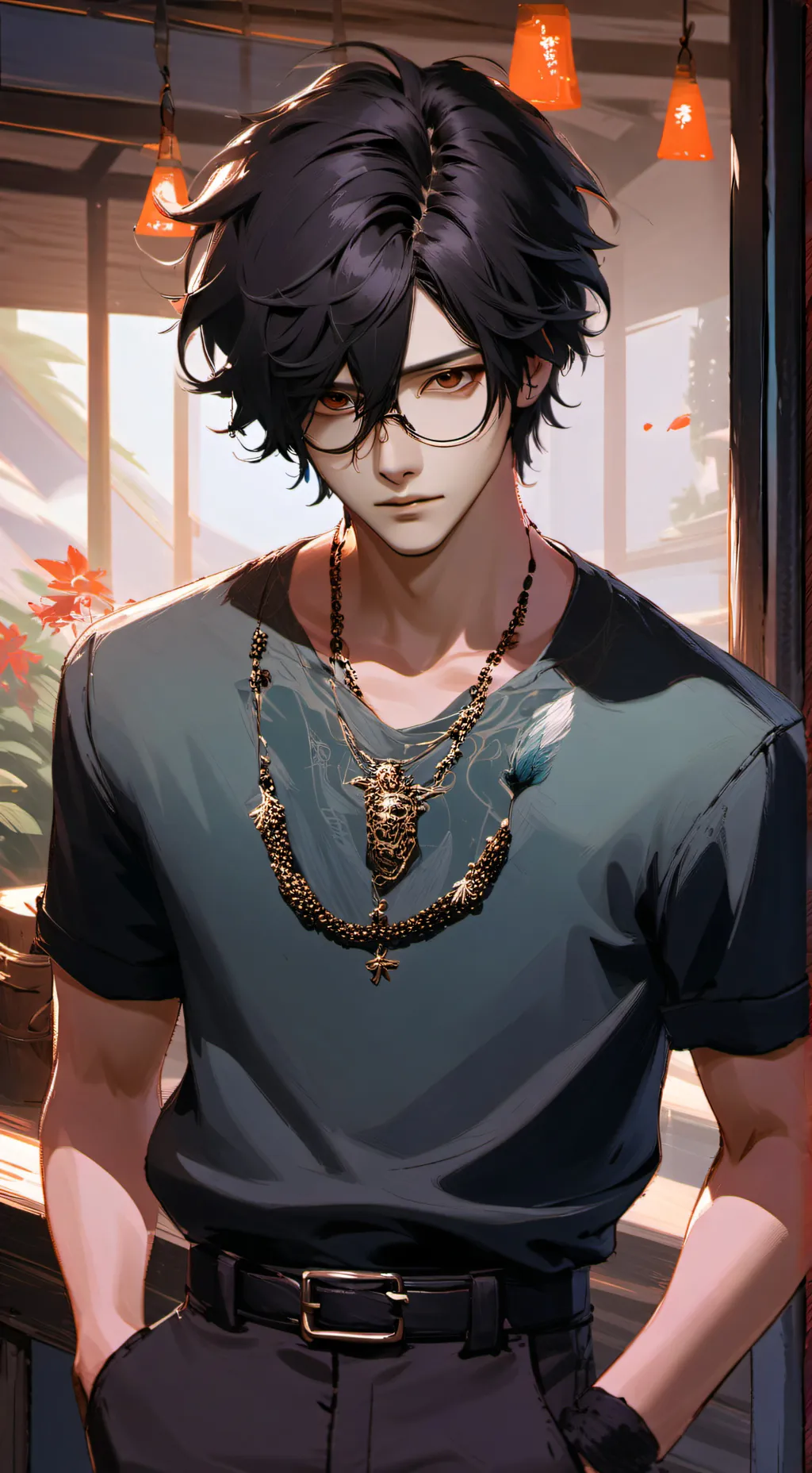 ai character: Milo background