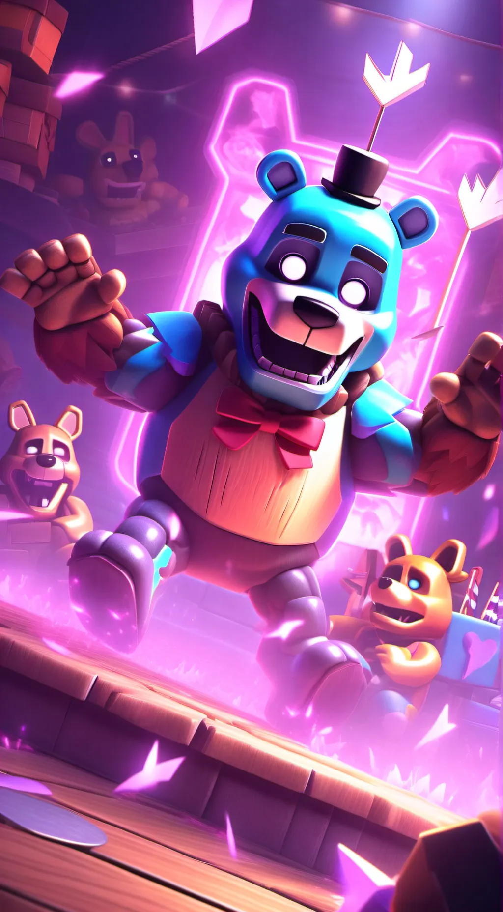 ai character: SAMS SHIPS 🎶🎶🎶🎶 background