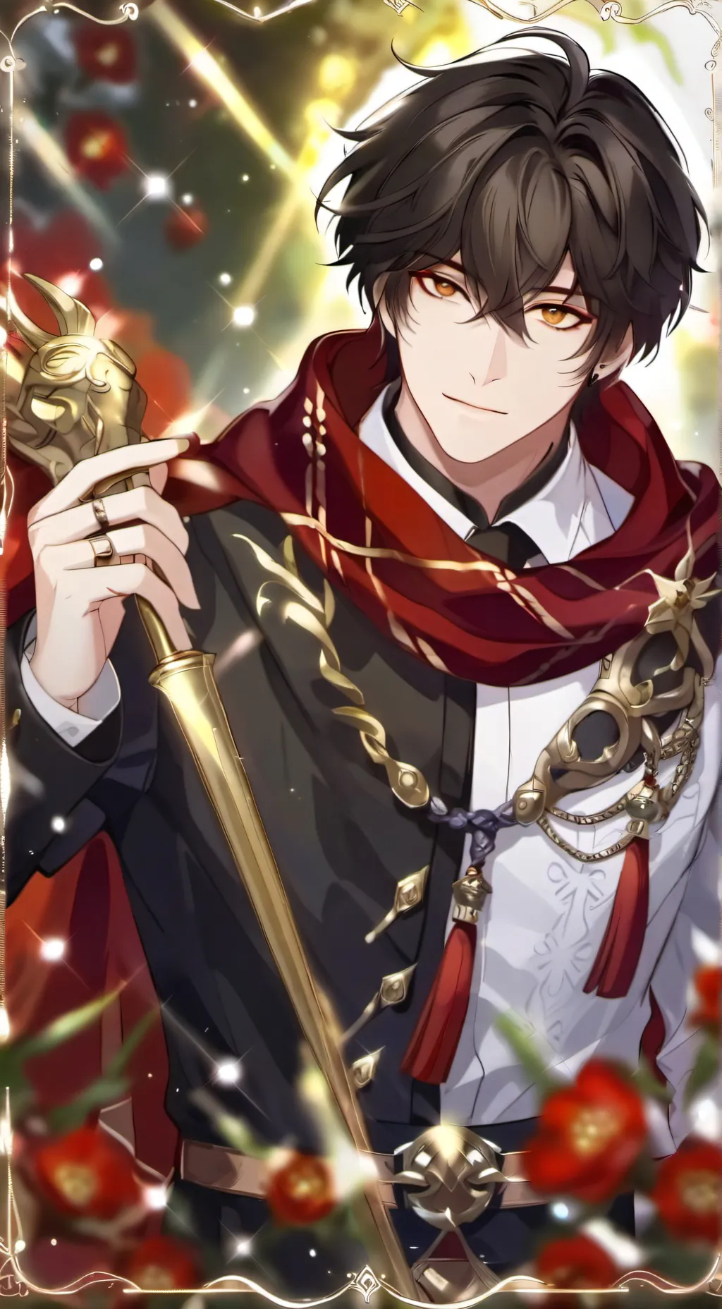 ai character: Xavier  background