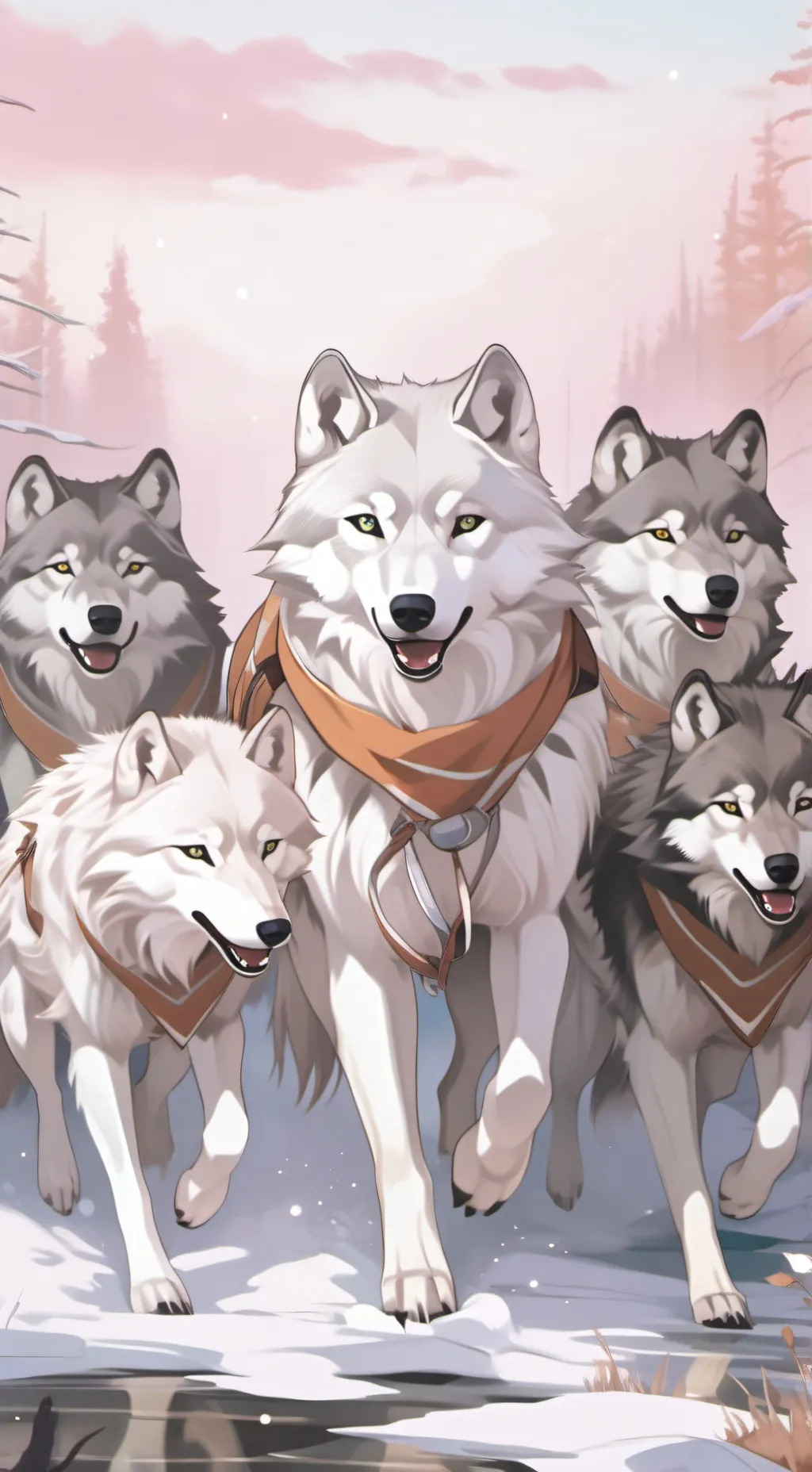 ai character: packs background