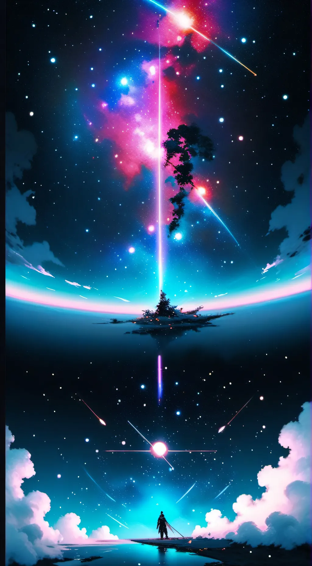 ai character: Мир Данди  background