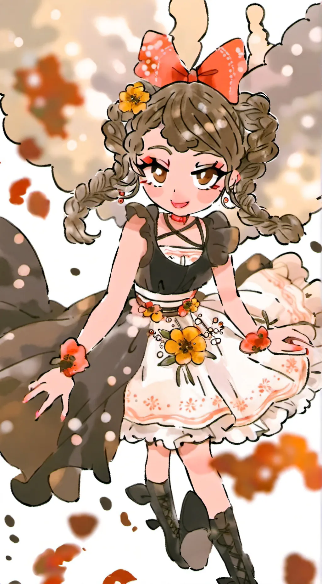 ai character: Dandy's world background