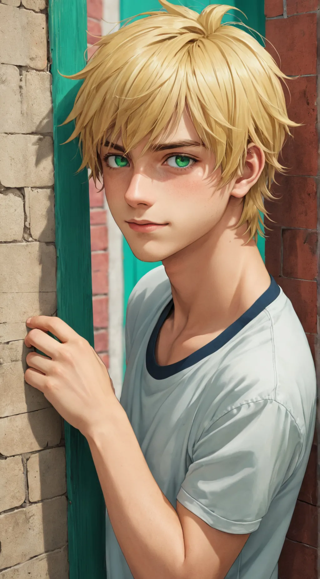 ai character: Mark  background