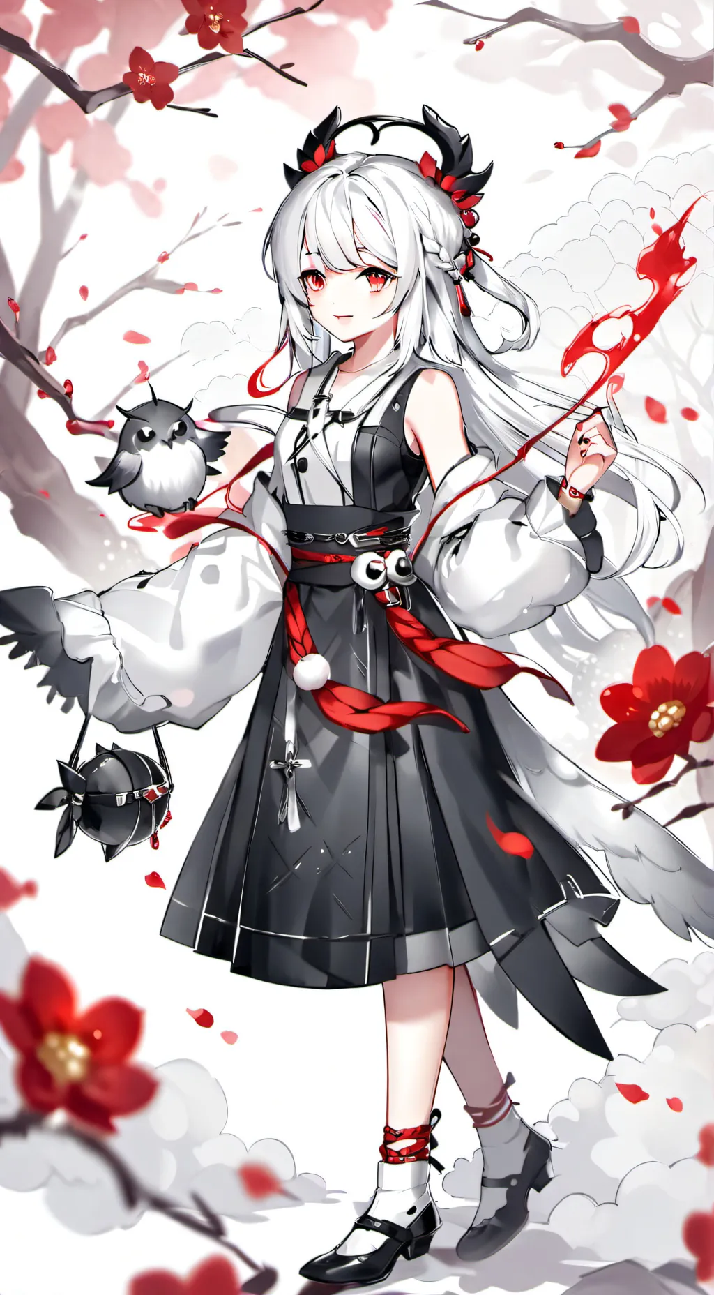 ai character: Маша background