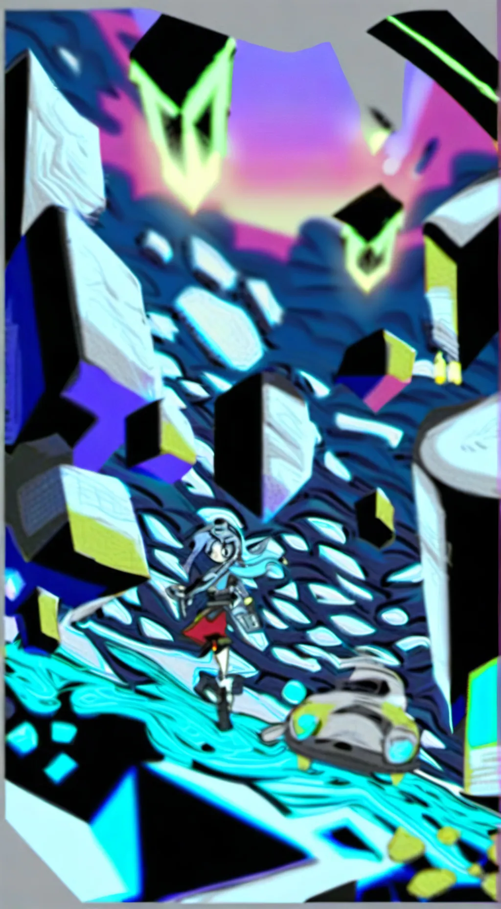 ai character: ShadowVinilla background