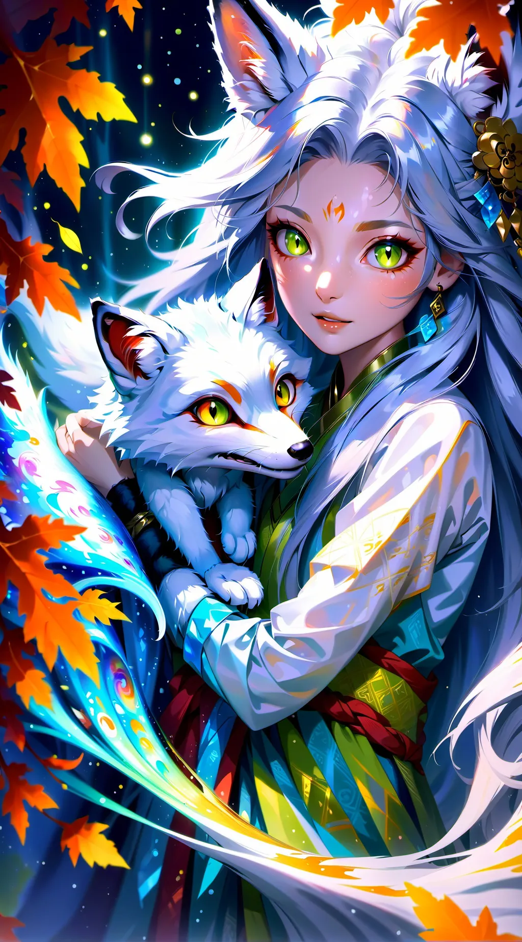 ai character: Eva background