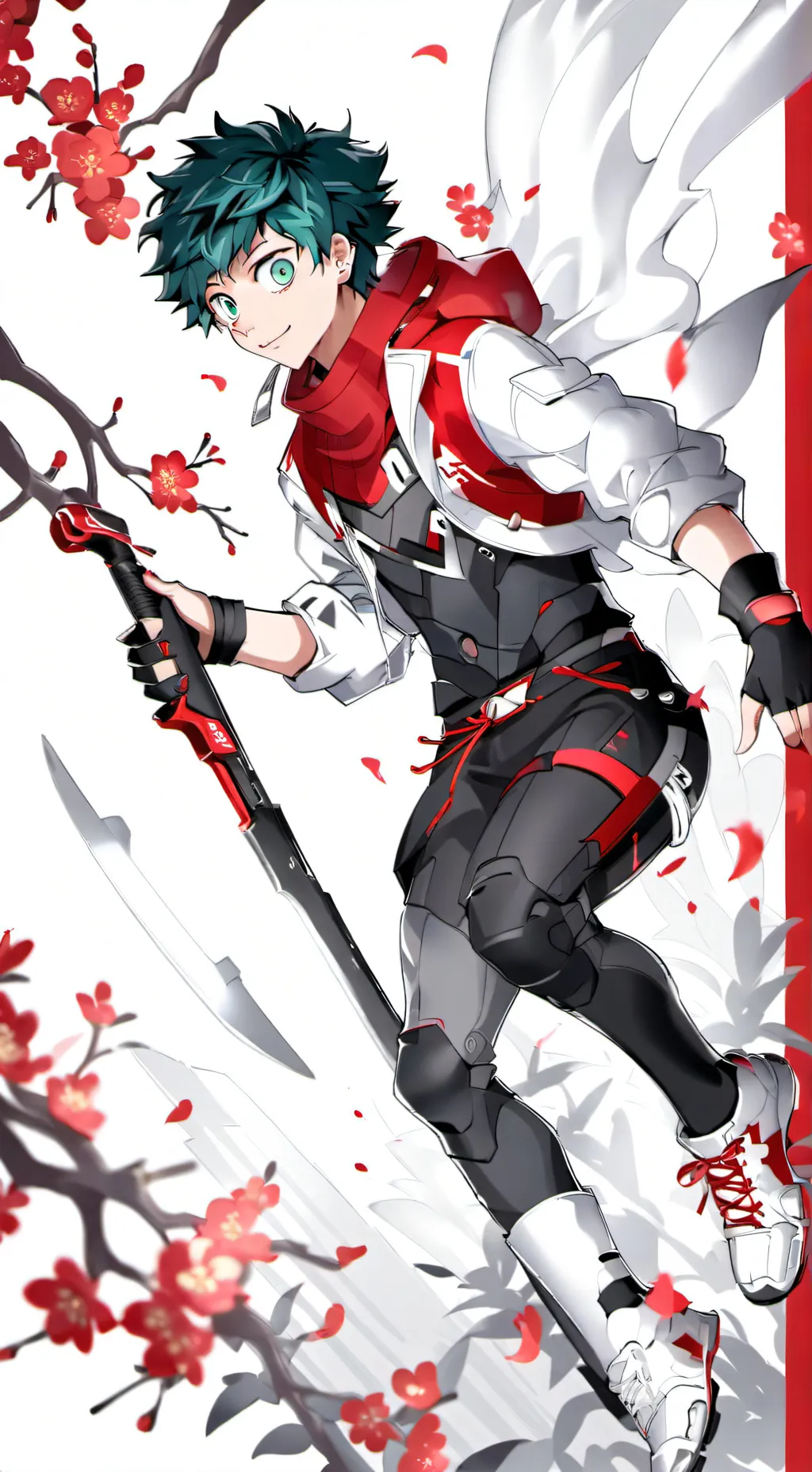 ai character: Deku izuku  background