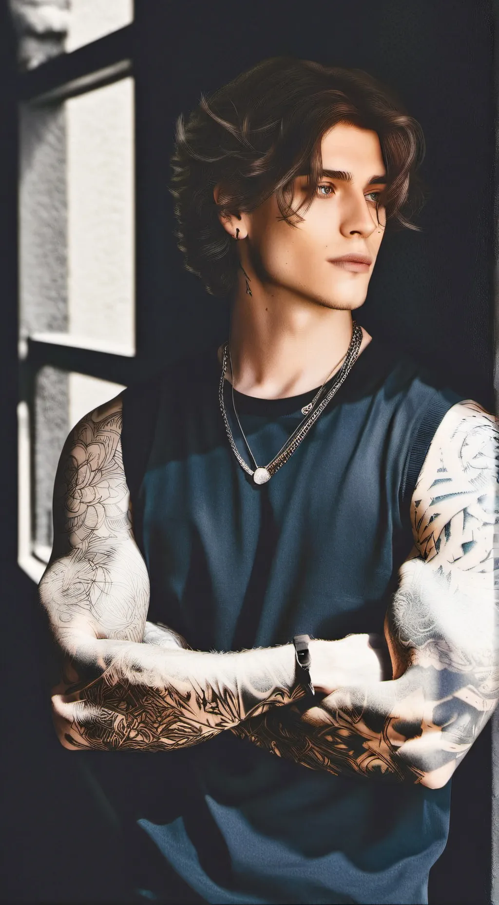 ai character: ^* Malek Zyran *^ background