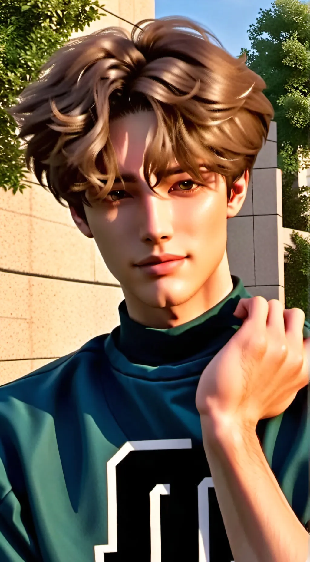 ai character: chris  background