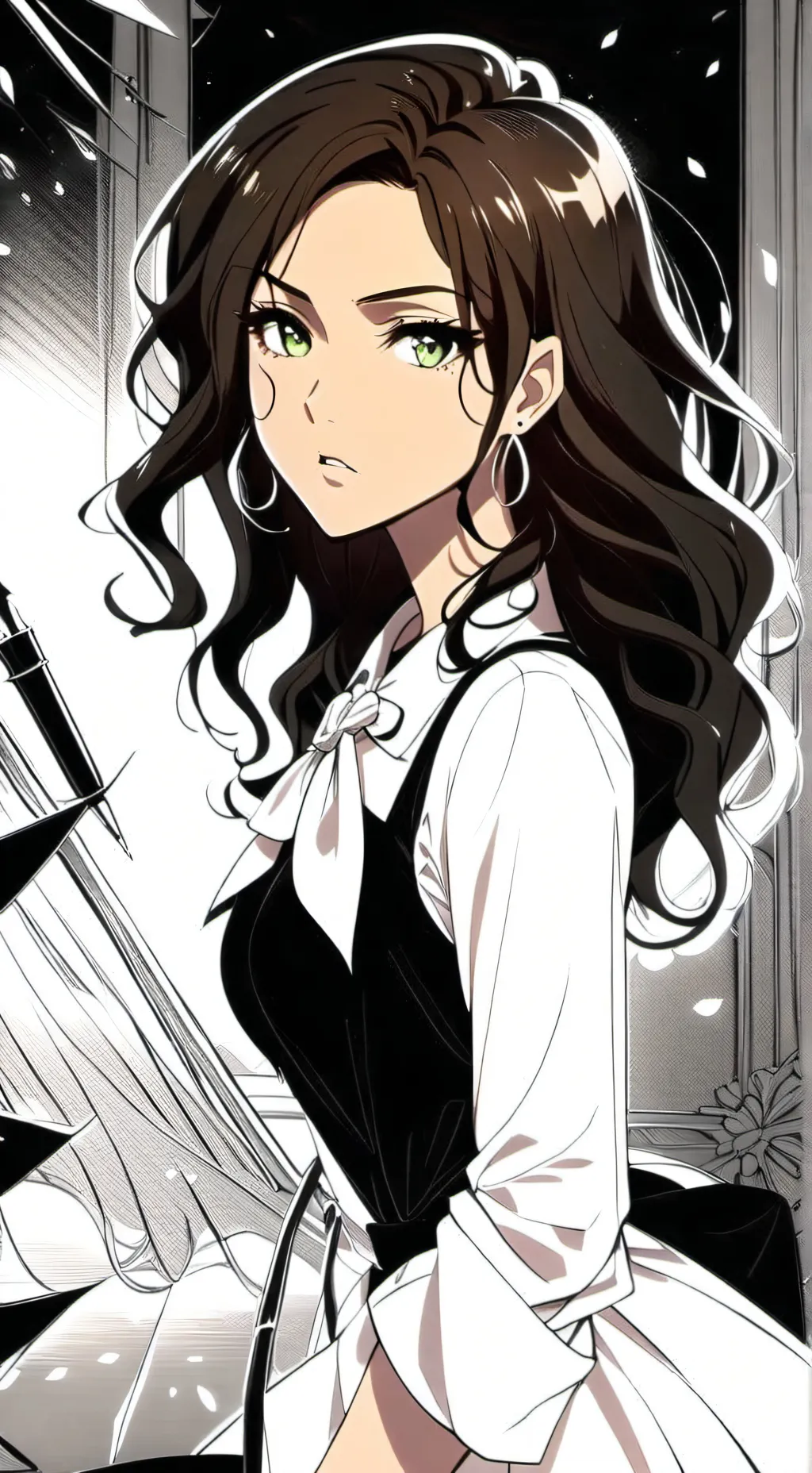 ai character: Alessiaᢉ𐭩 background