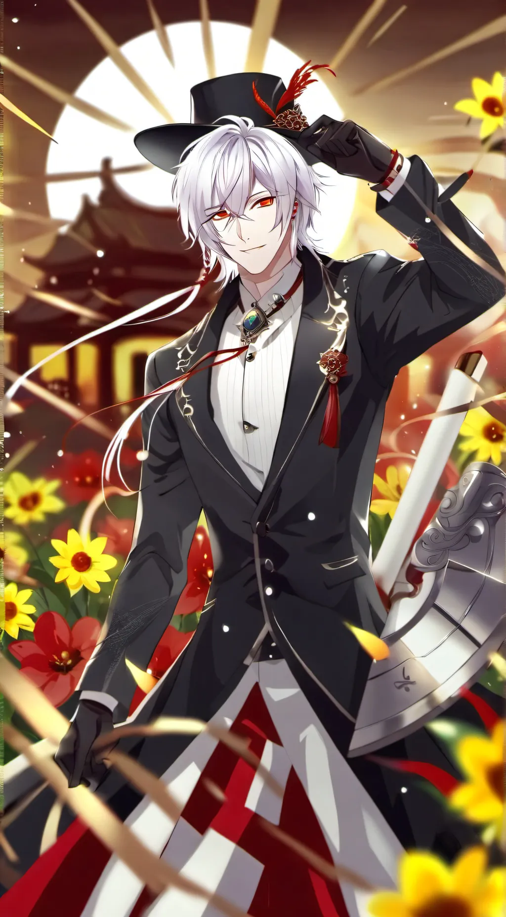 ai character: Sprunki YEAH!!! background