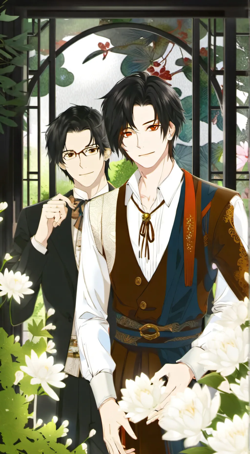 ai character: Los mala educados  background