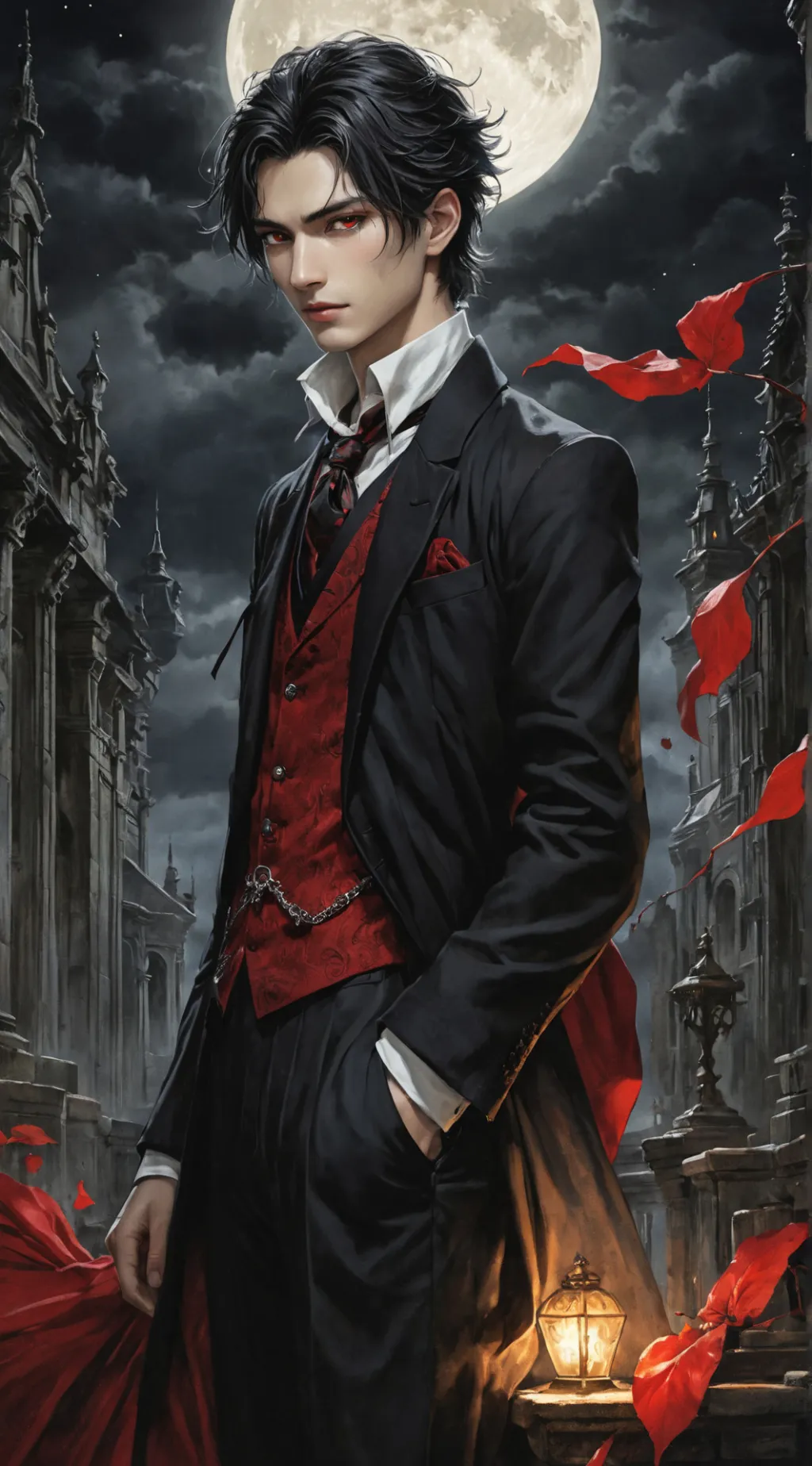 ai character: Damian background