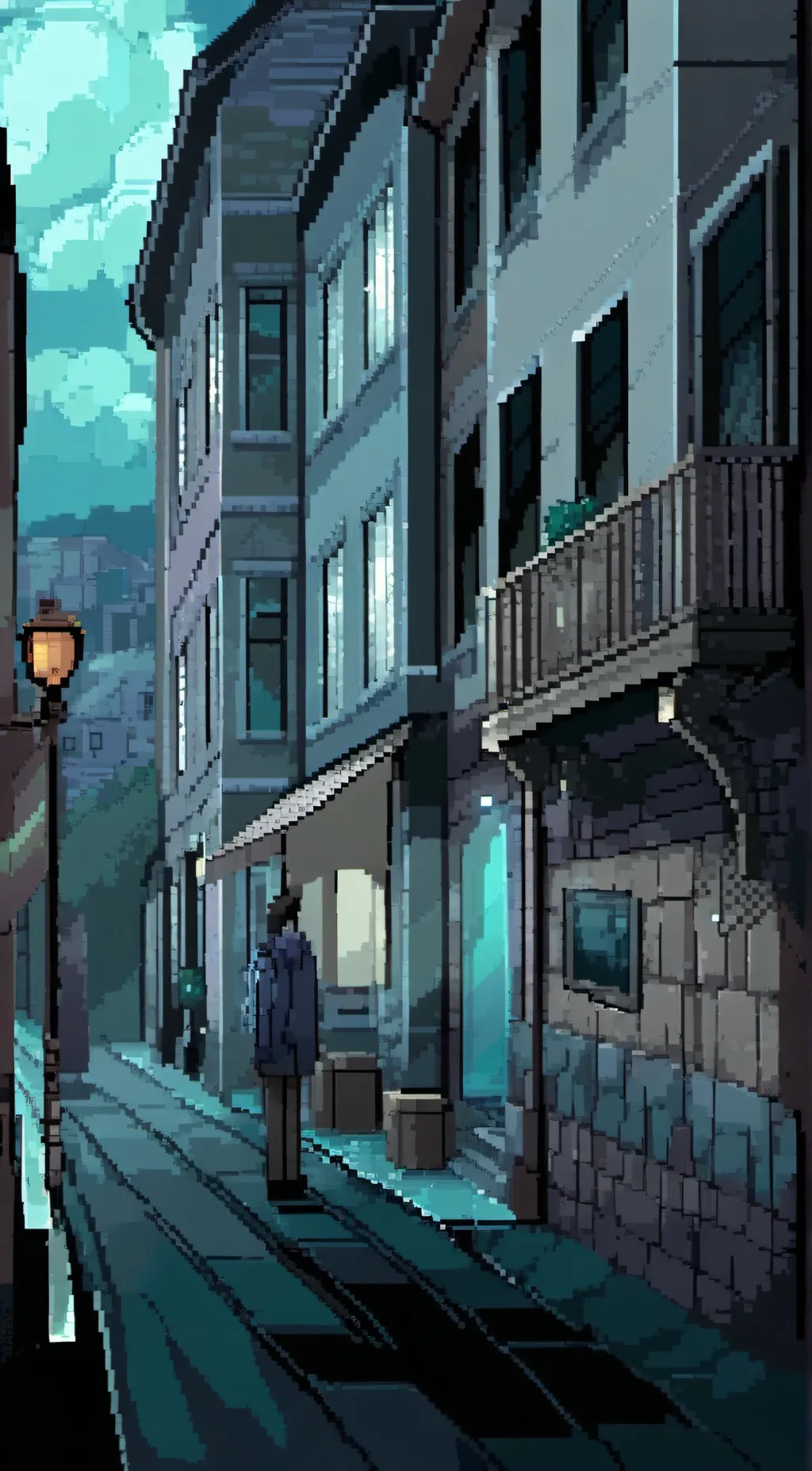 ai character: oren falso background