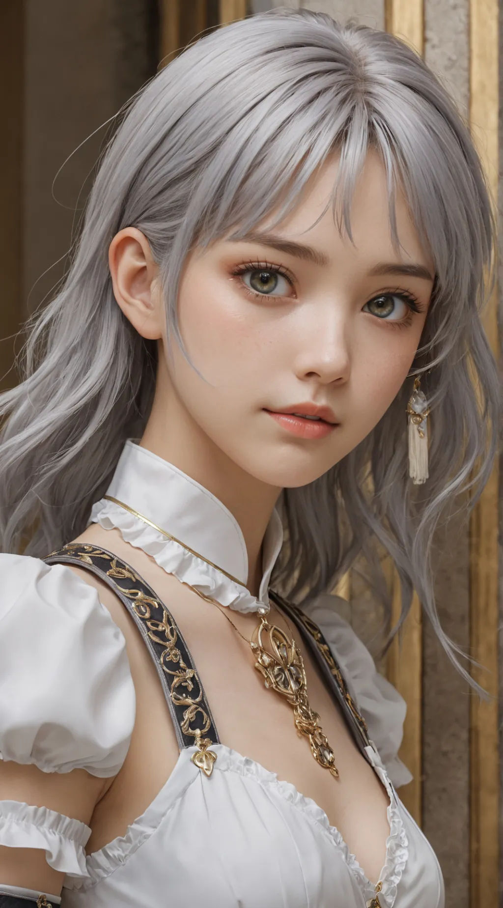 ai character: Aurora background