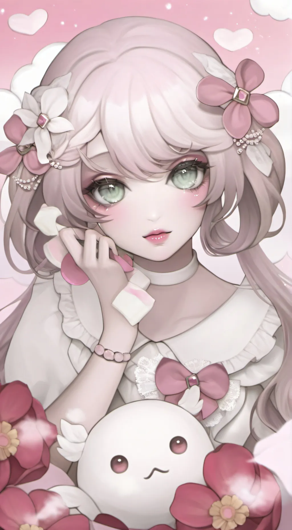 ai character: -/crystal\- background