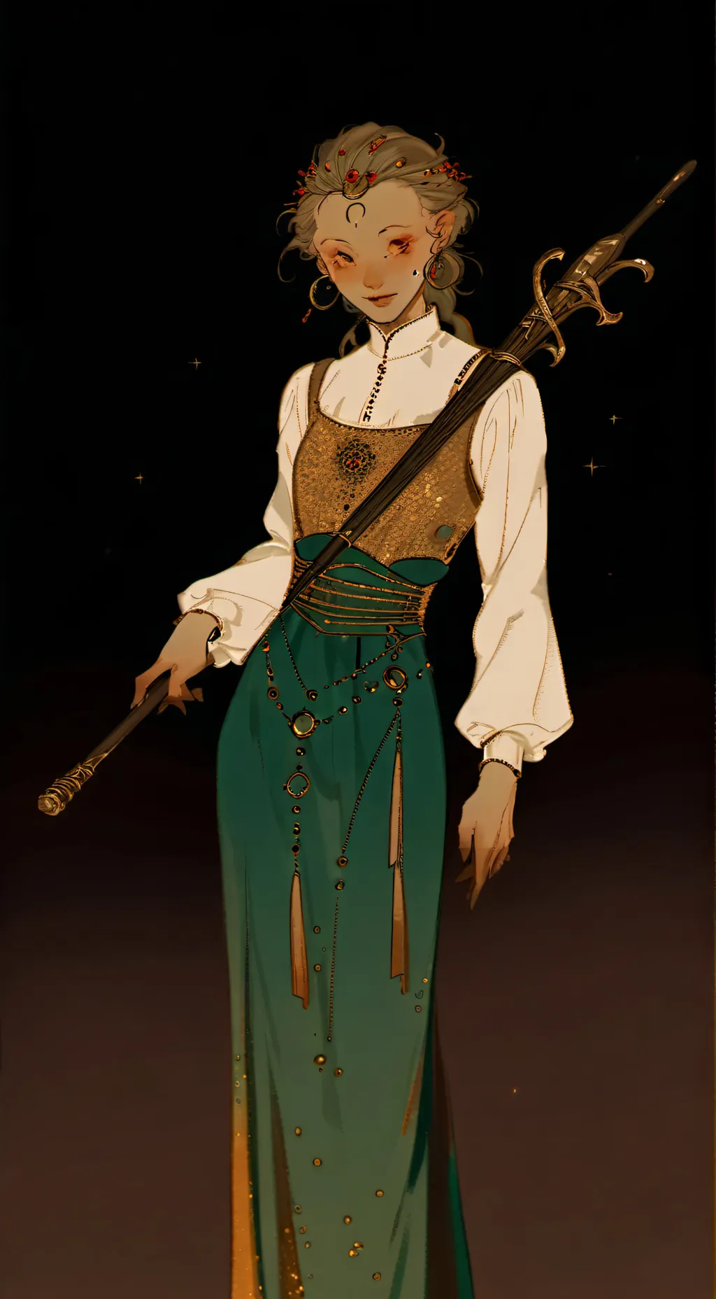 ai character: Yaelokre 😭 background