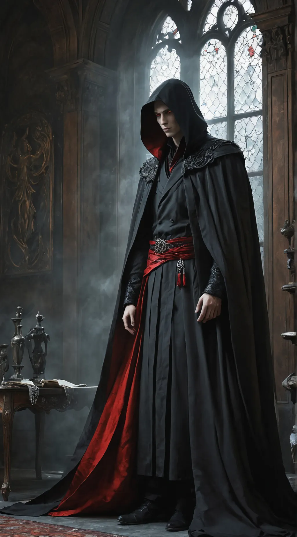 ai character: Lucien background