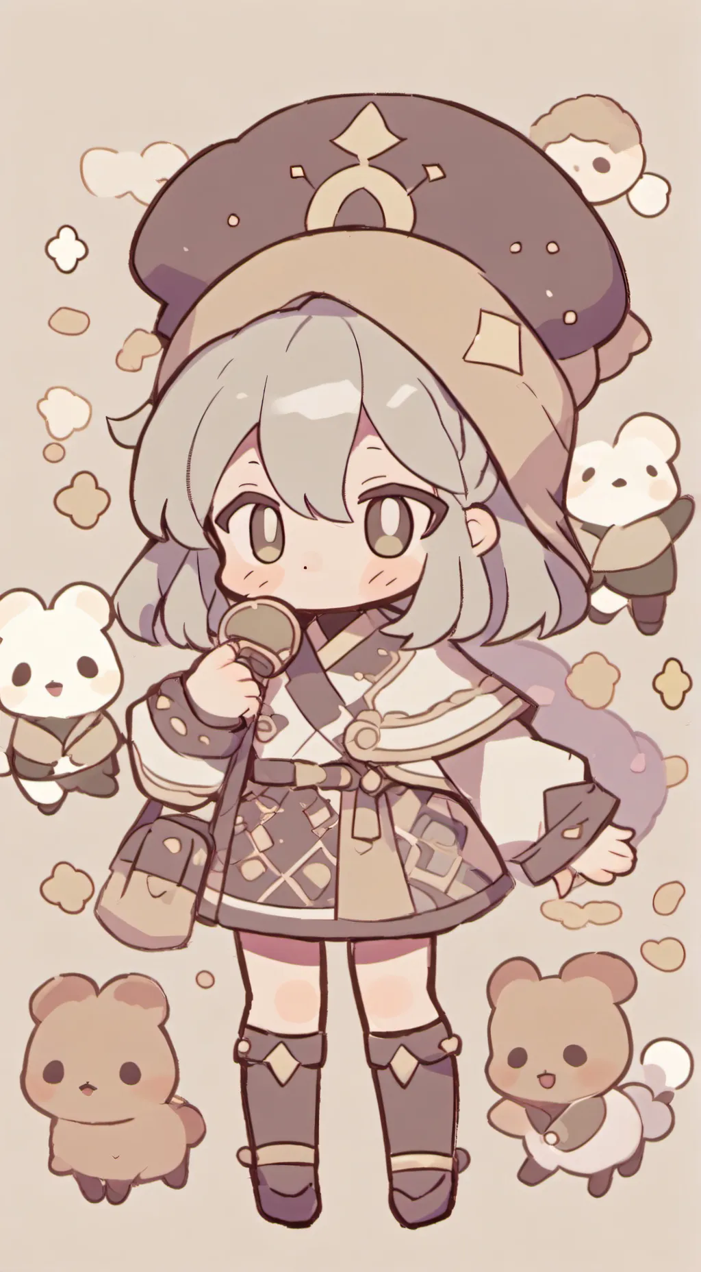 ai character: yandere rocky background