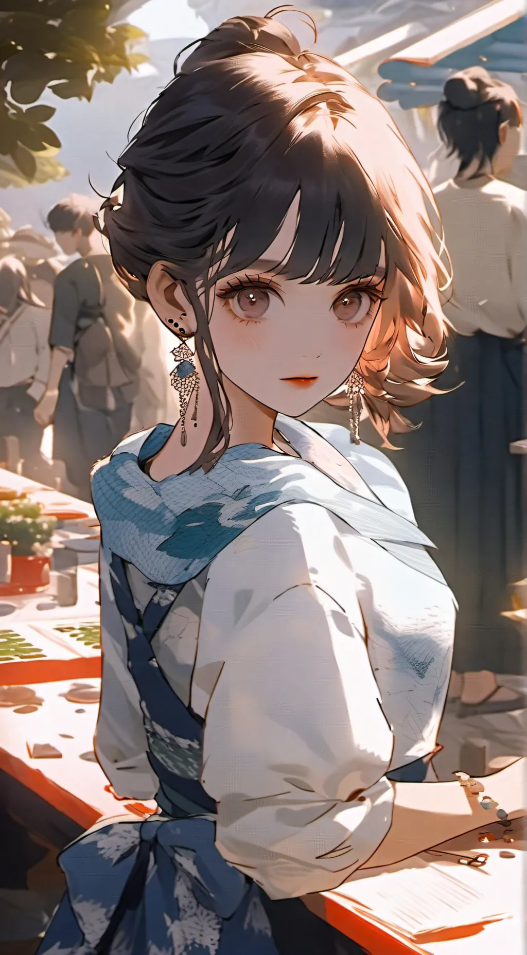 ai character: Luna Smith background