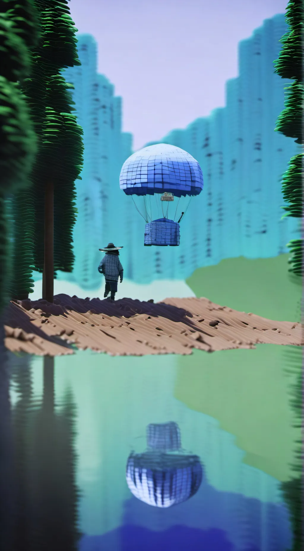 ai character: Murder drones background