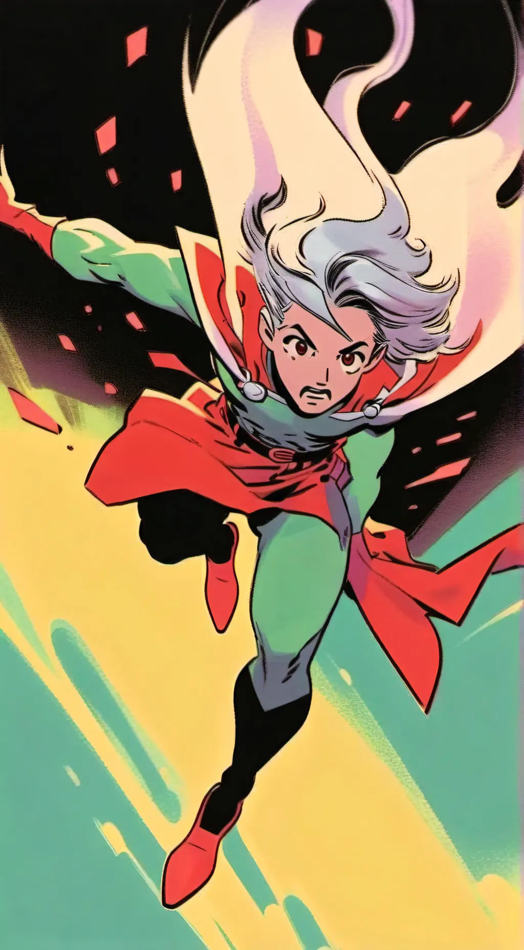 ai character: MHA new villain... background