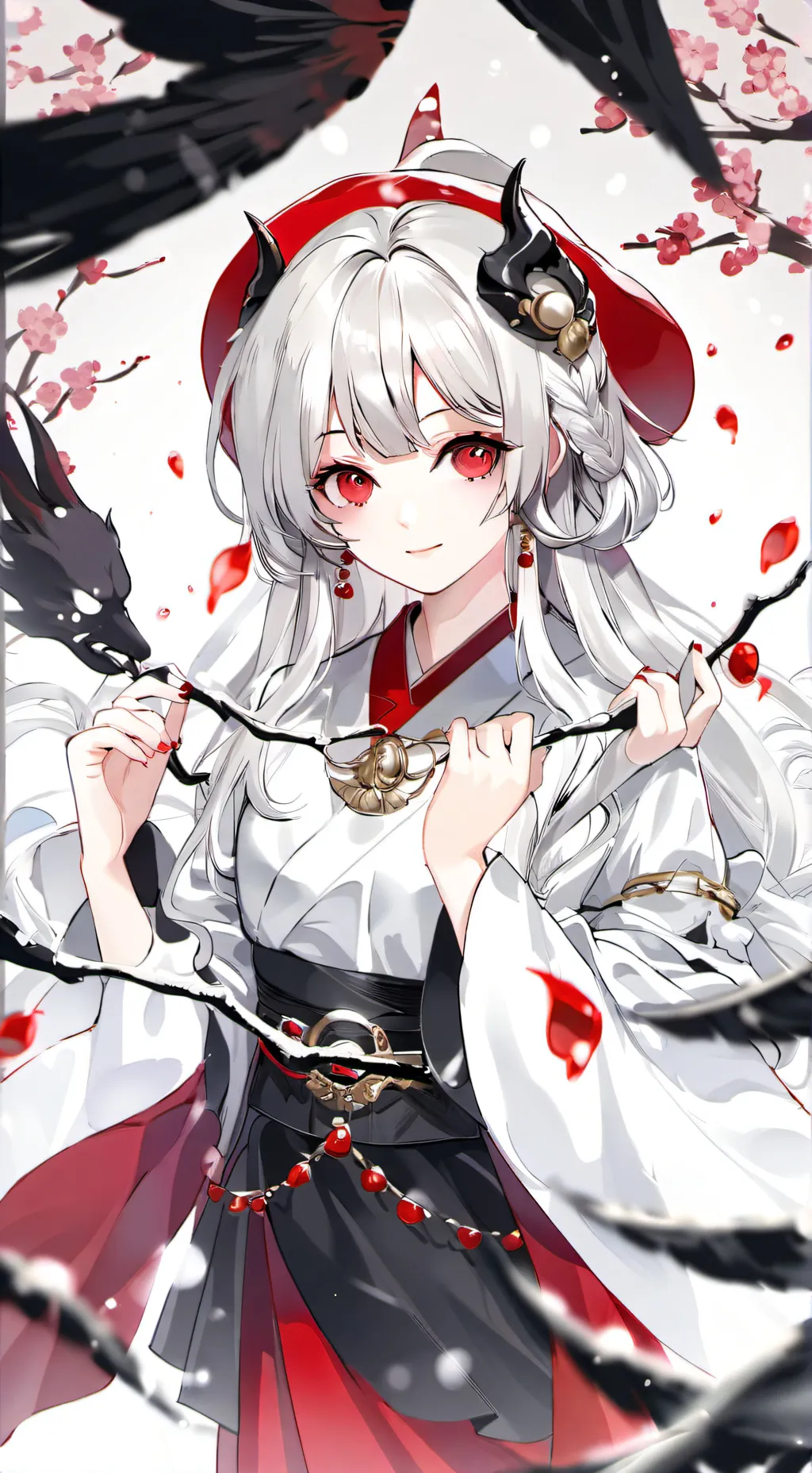 ai character: Kny uppermoons background