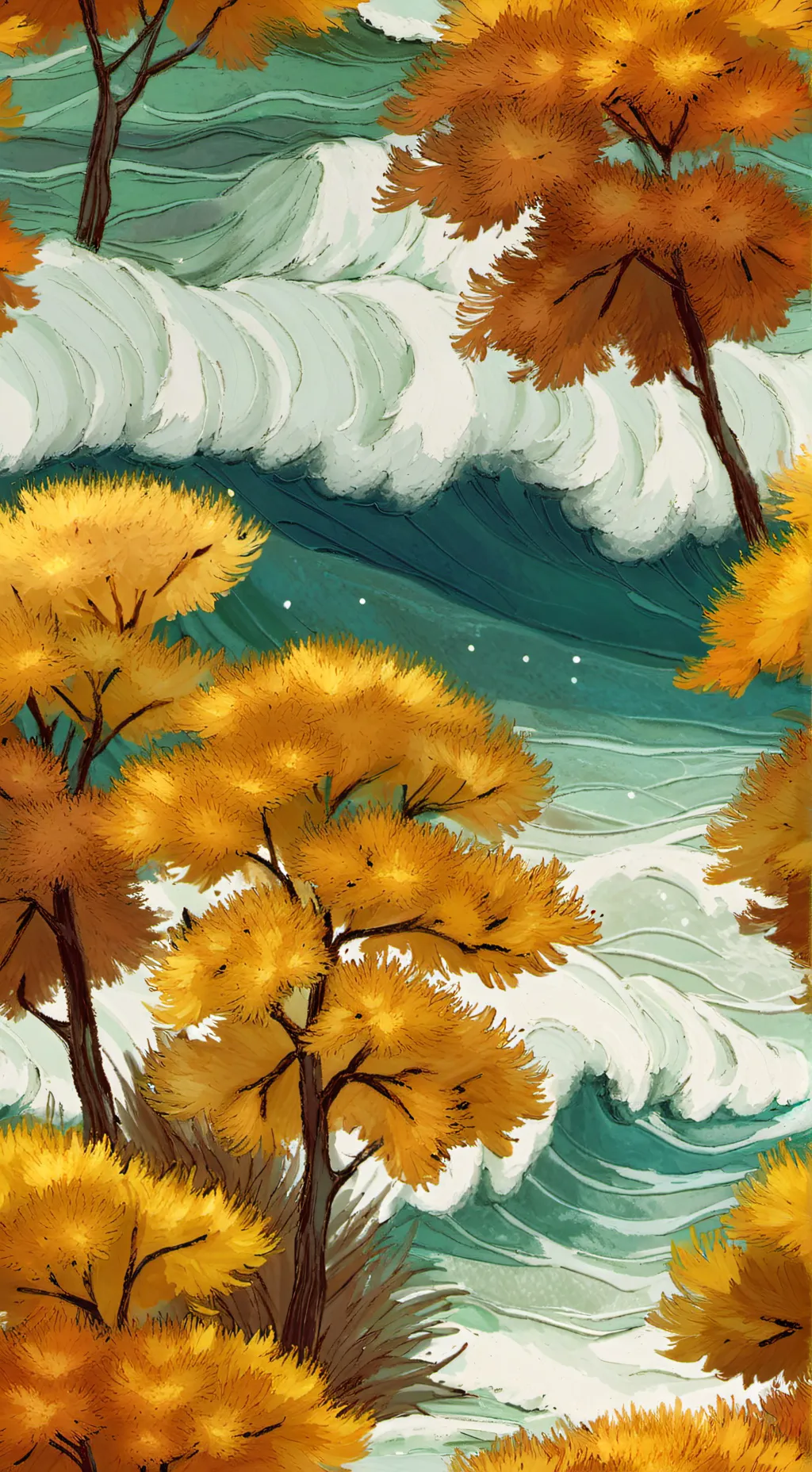 ai character: Tsuyu Asui ship background