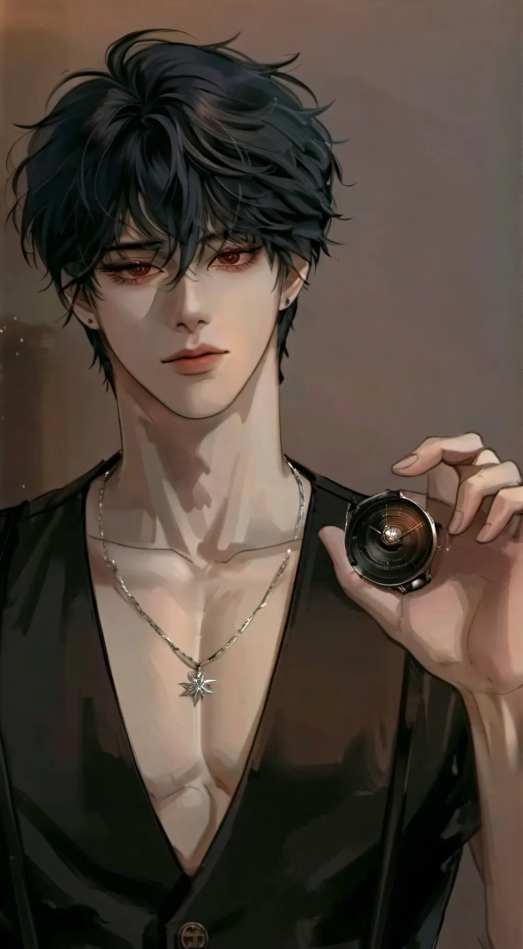 ai character: (ASHER)  background