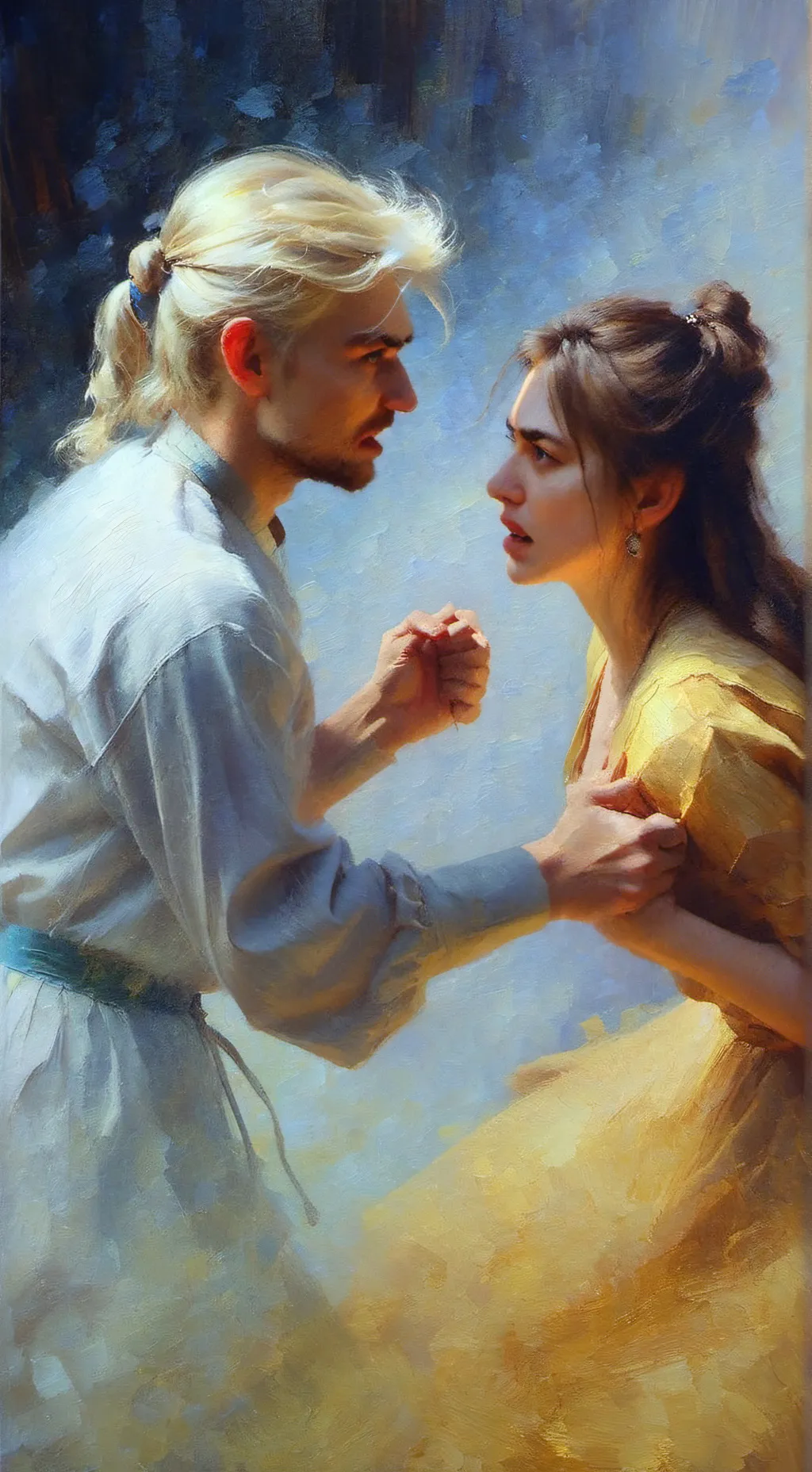 ai character: Oliver days background