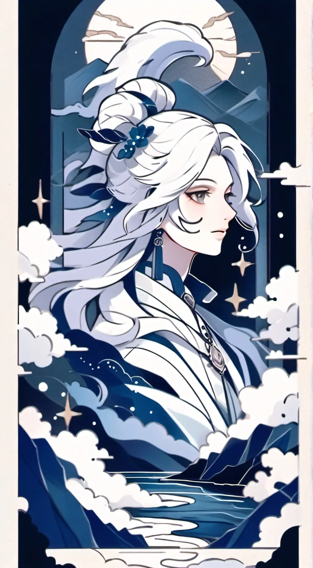 ai character: .... background