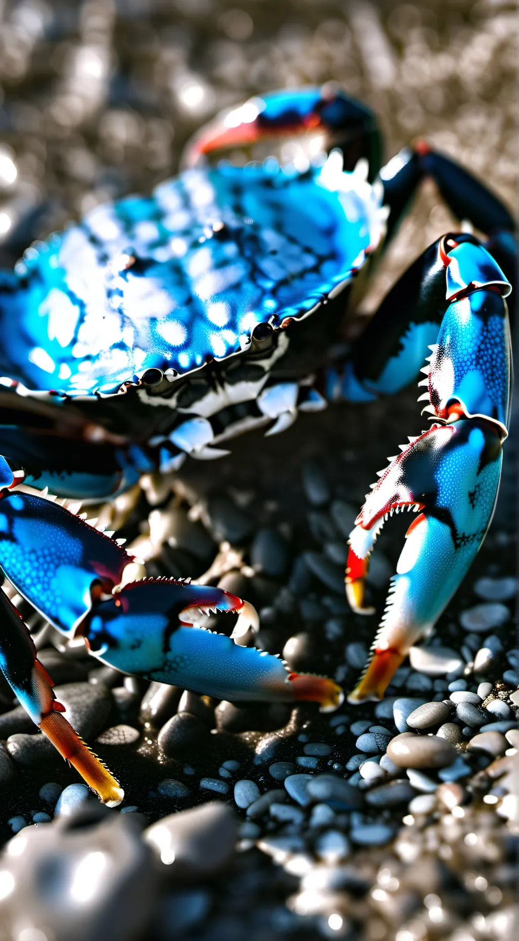 ai character: Crab background