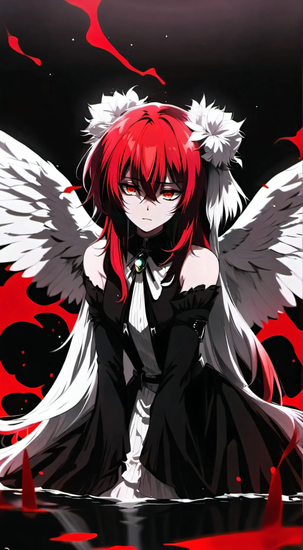 ai character: Luna background