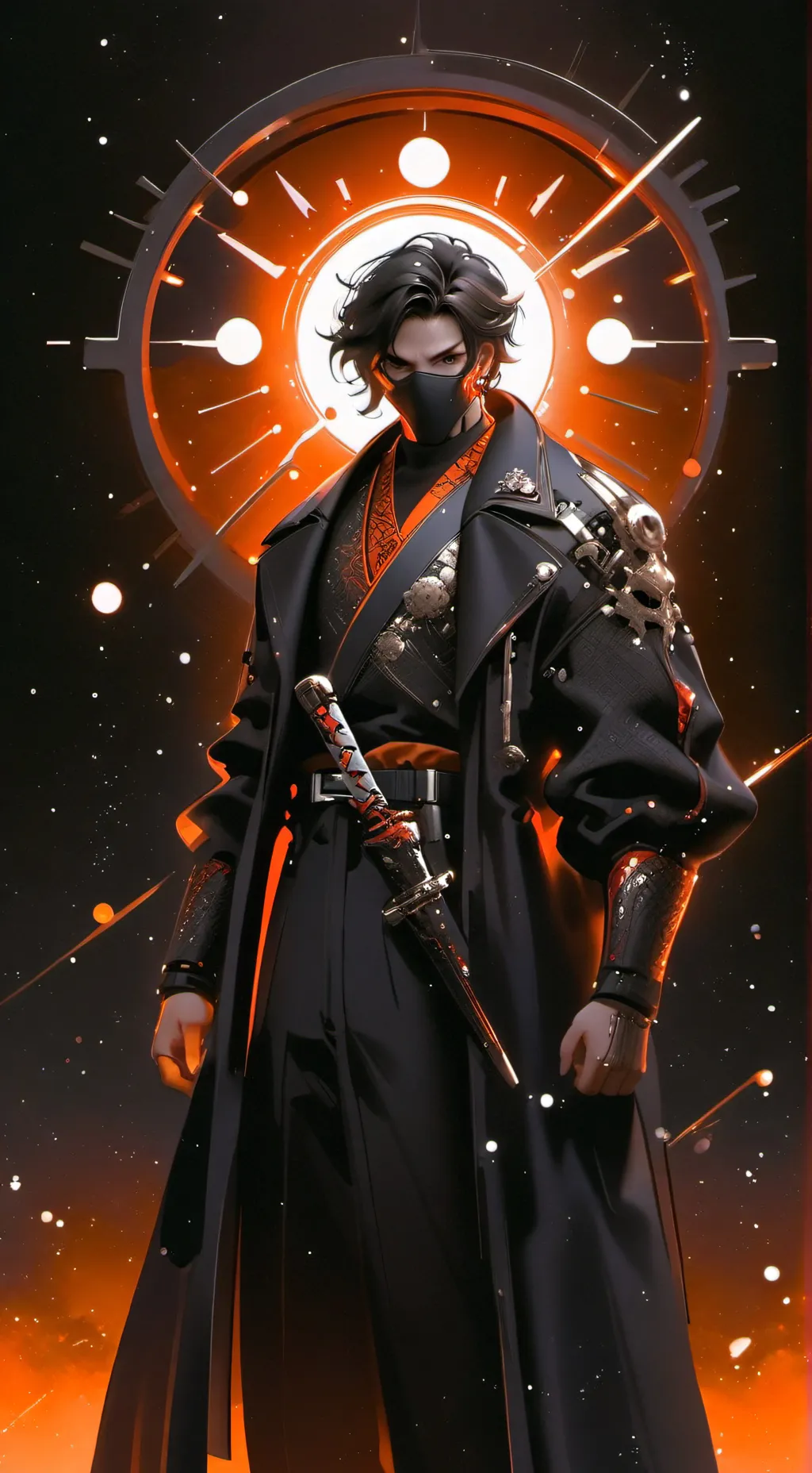 ai character: lukeous  background