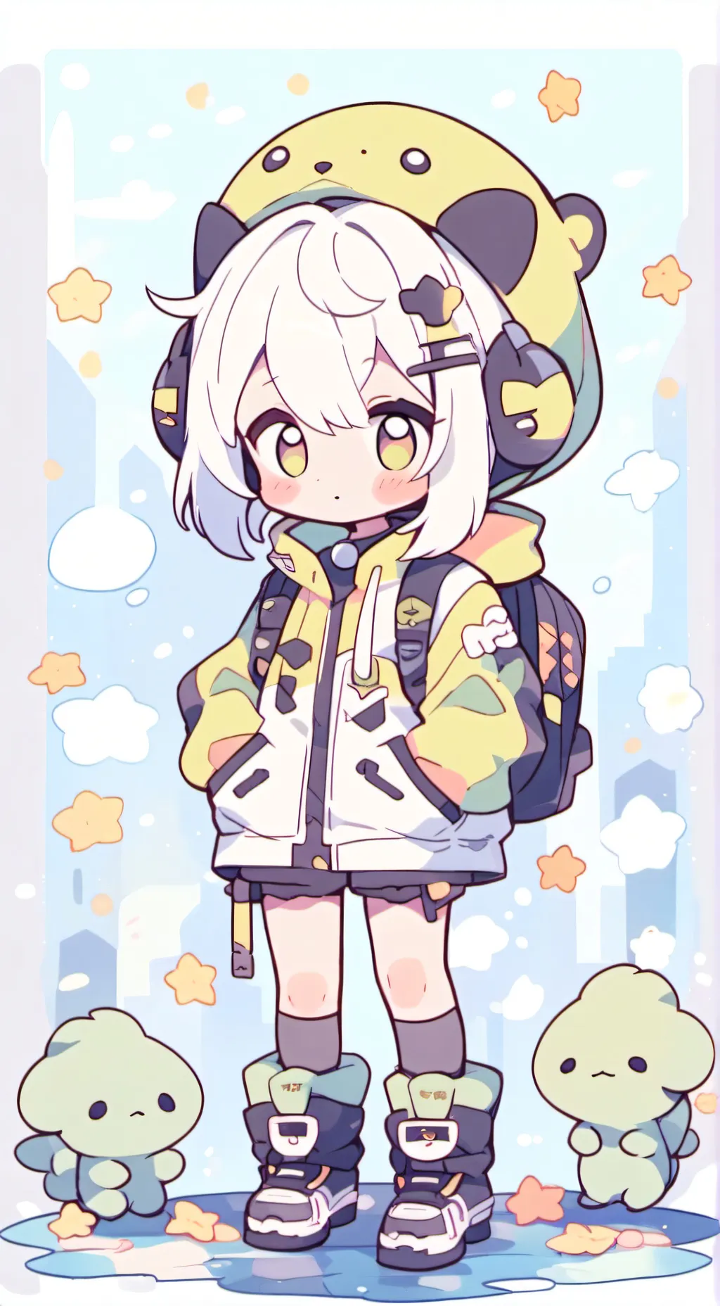 ai character: meme war background