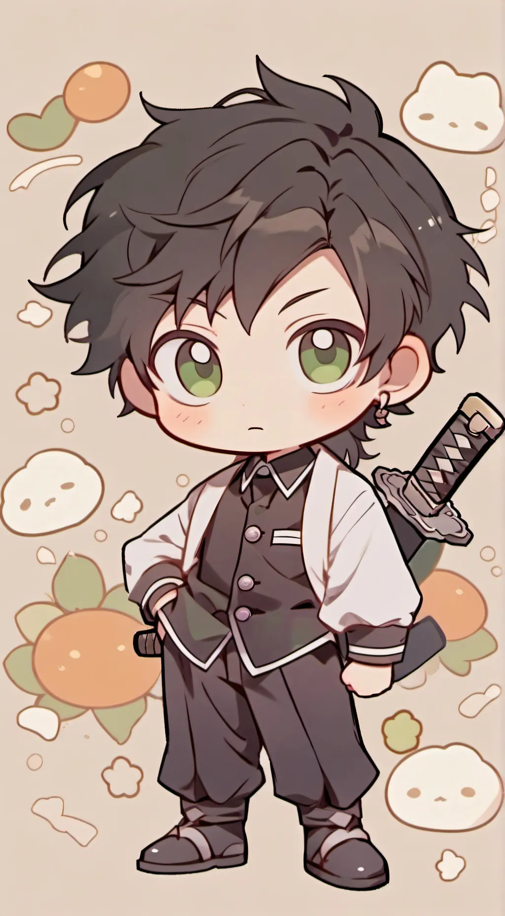 ai character: Haruki background