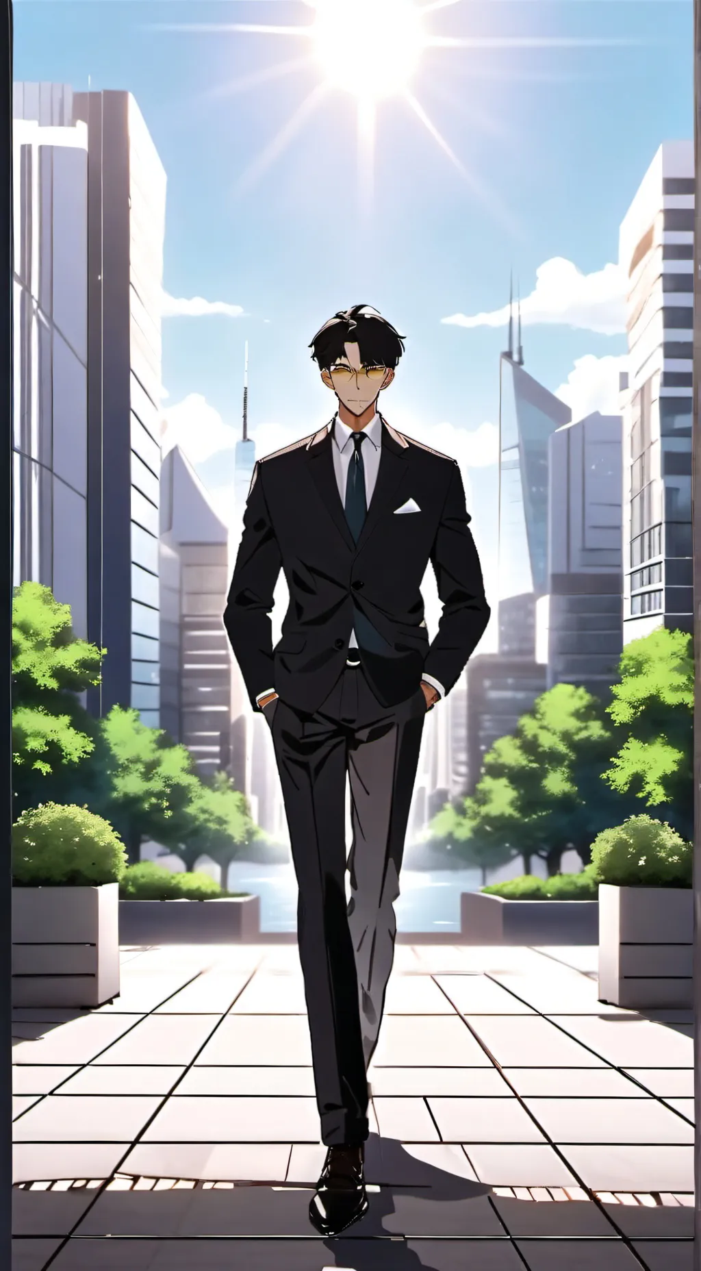 ai character: Antony background