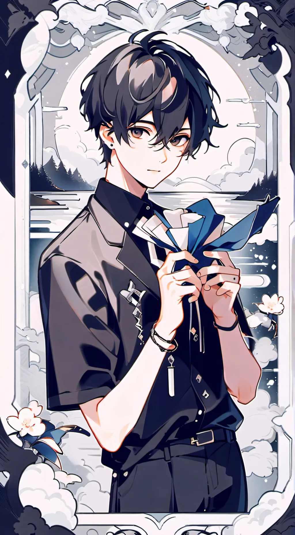 ai character: kassim  background