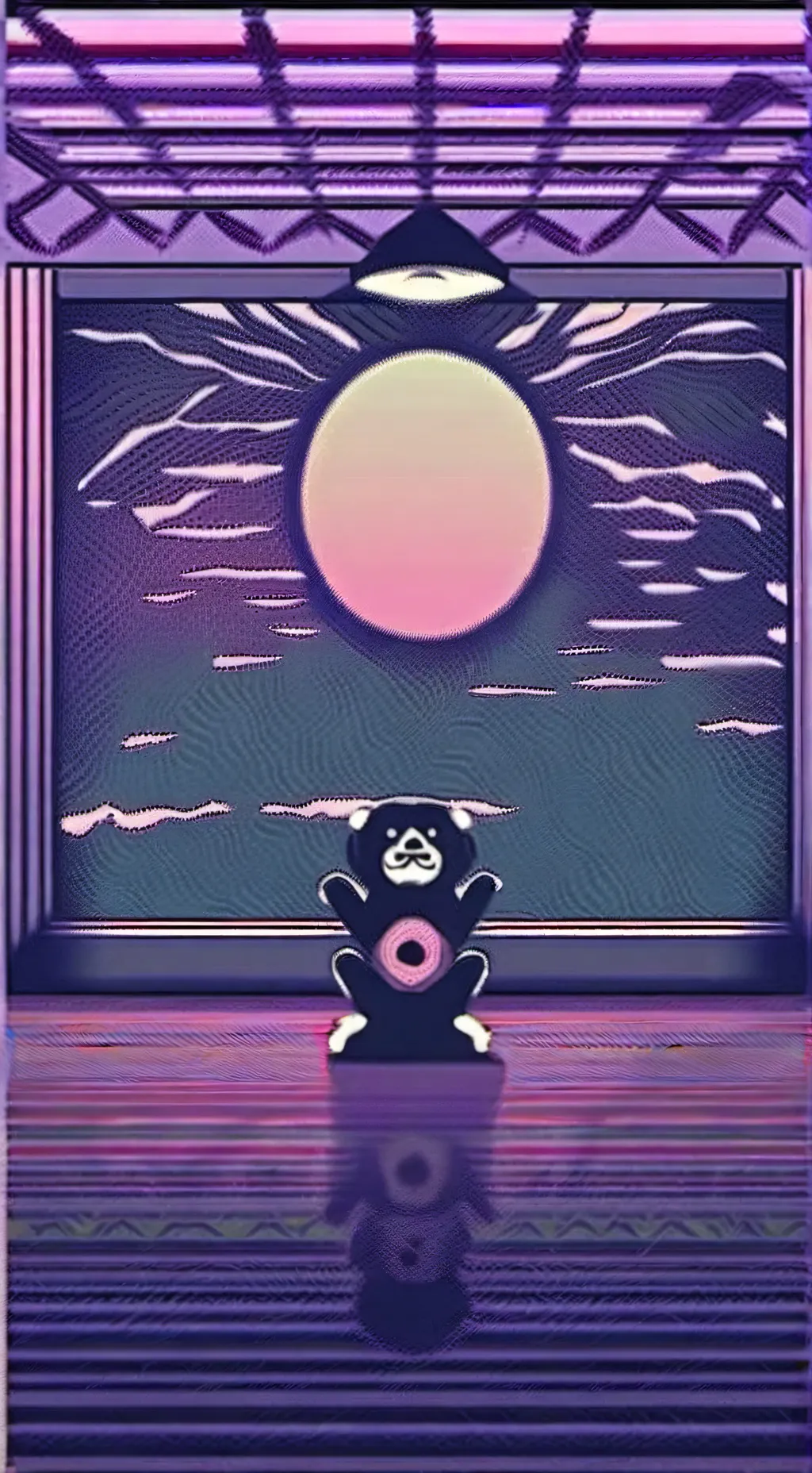 ai character: UZI  background