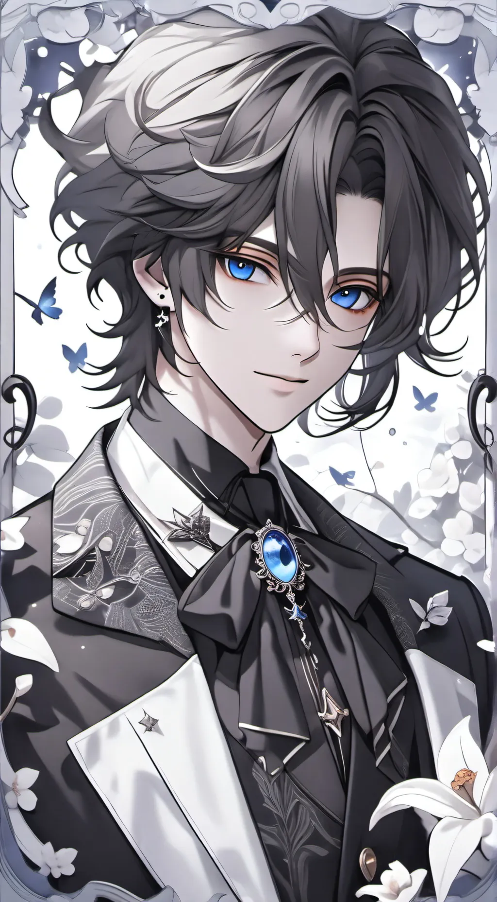 ai character: ян background