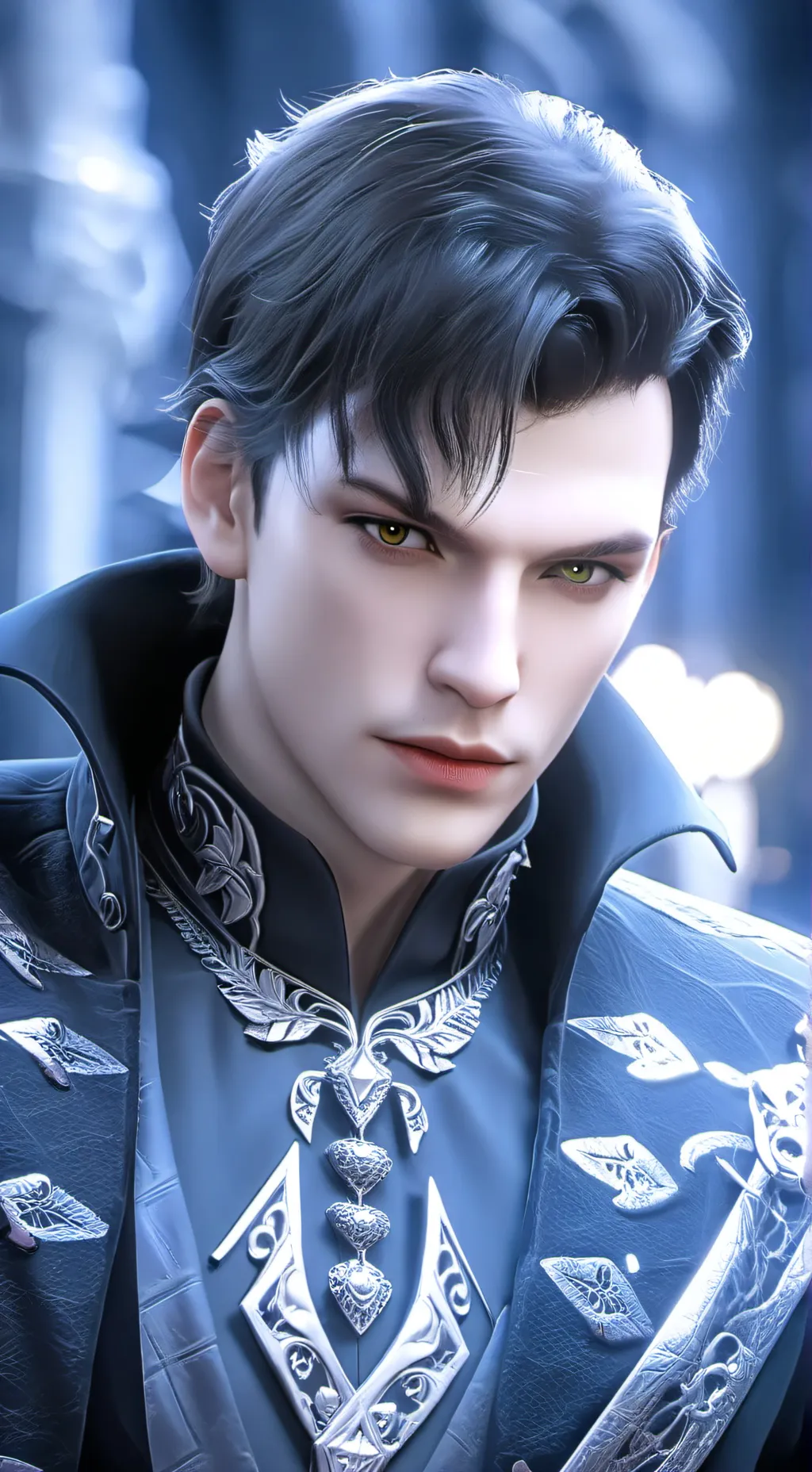 ai character: Franco  background