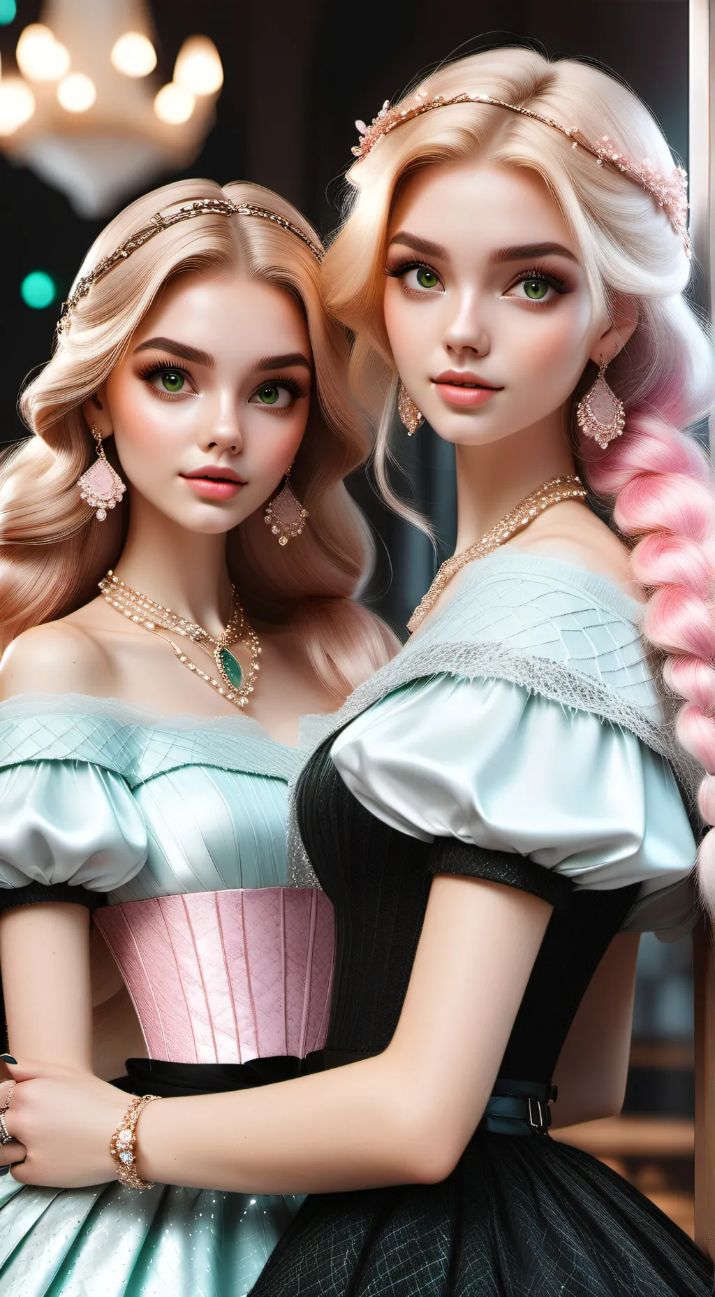 ai character: Star and Sky background