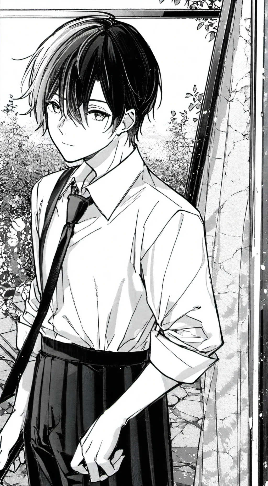 ai character: Noa  background