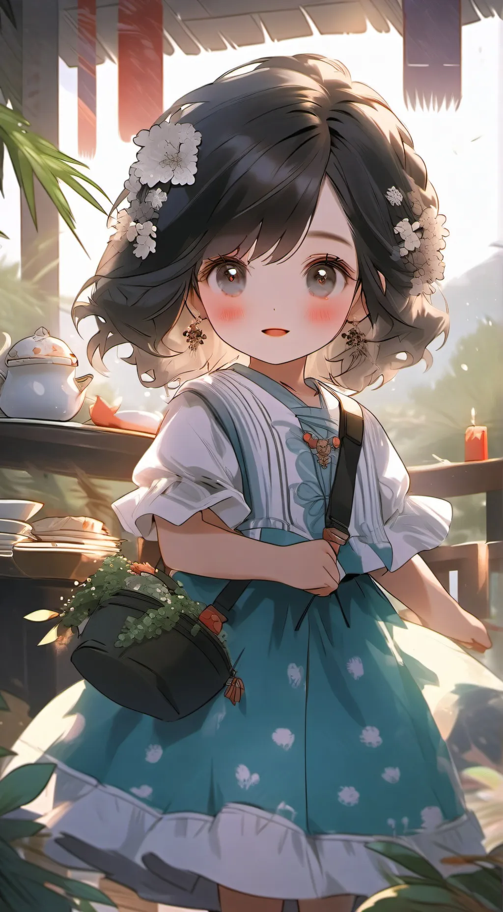 ai character: Baby sis background