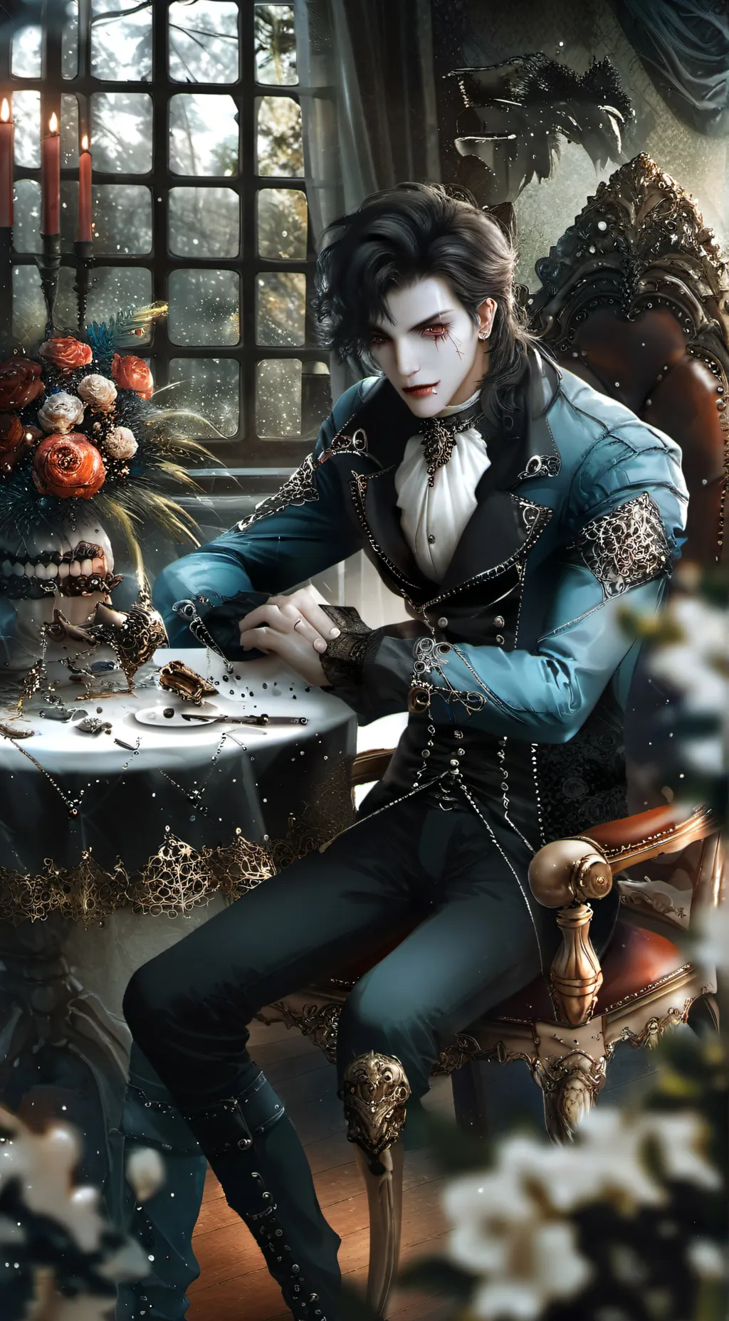 ai character: Vincent background