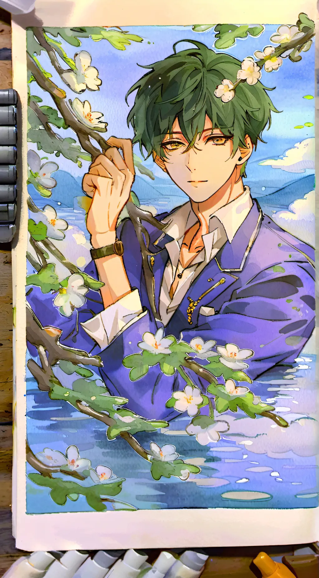 ai character: MHA background