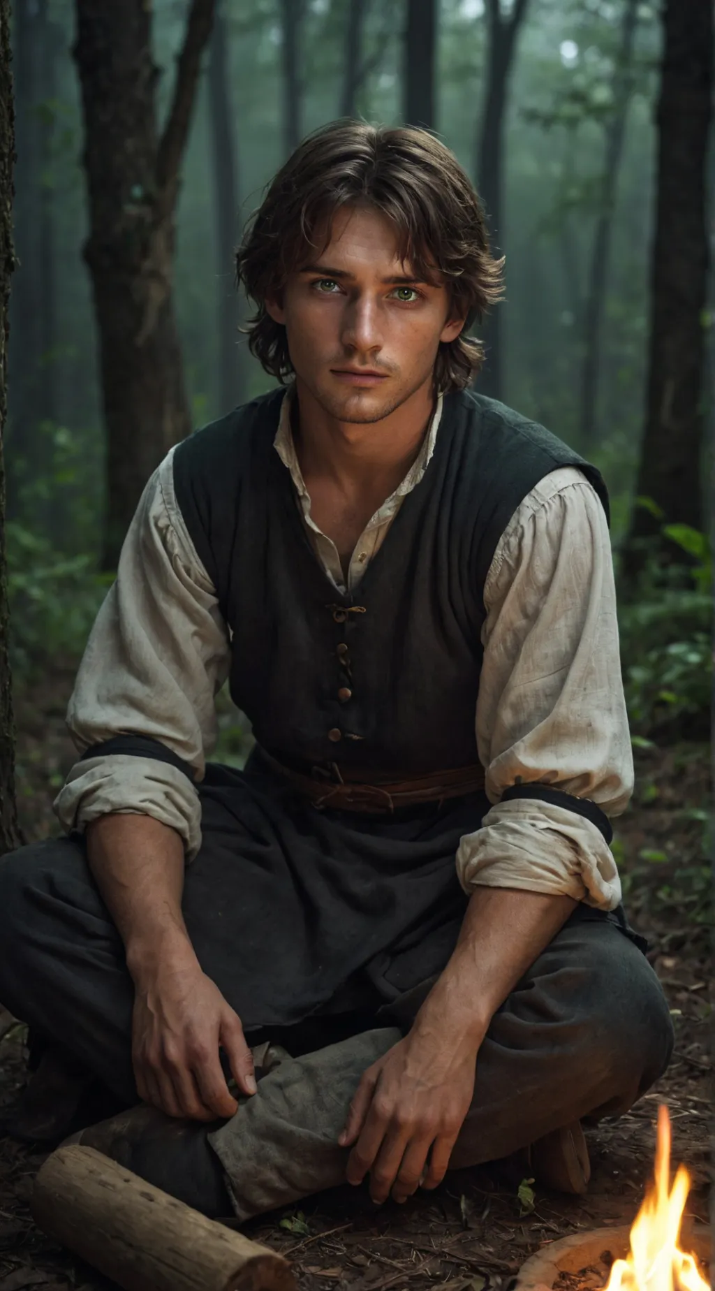 ai character: Theodore 🐻 background