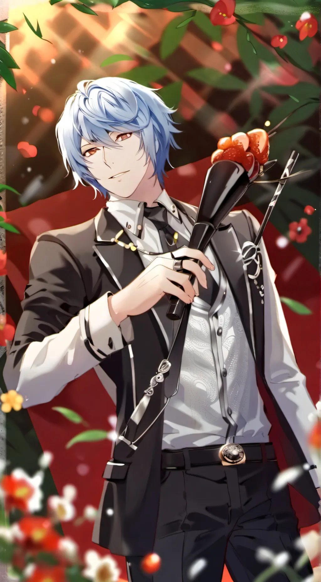 ai character: Noel background