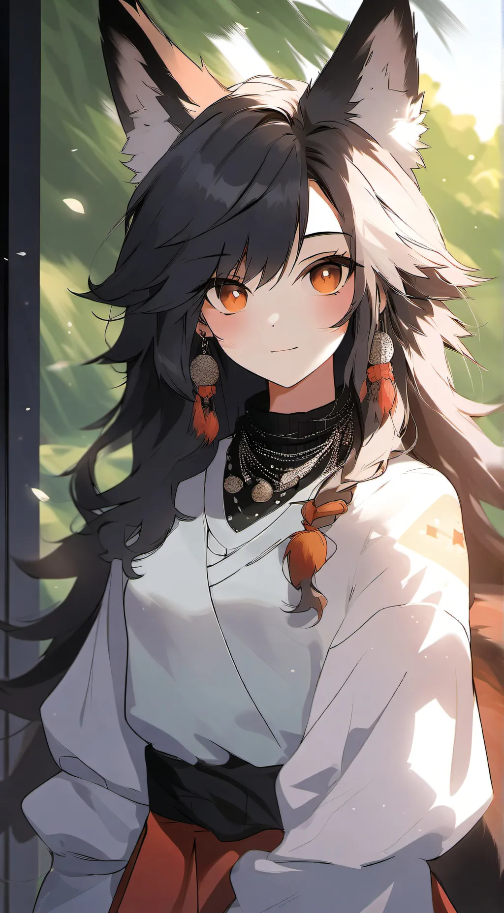 ai character: A FURRY INFECTION background