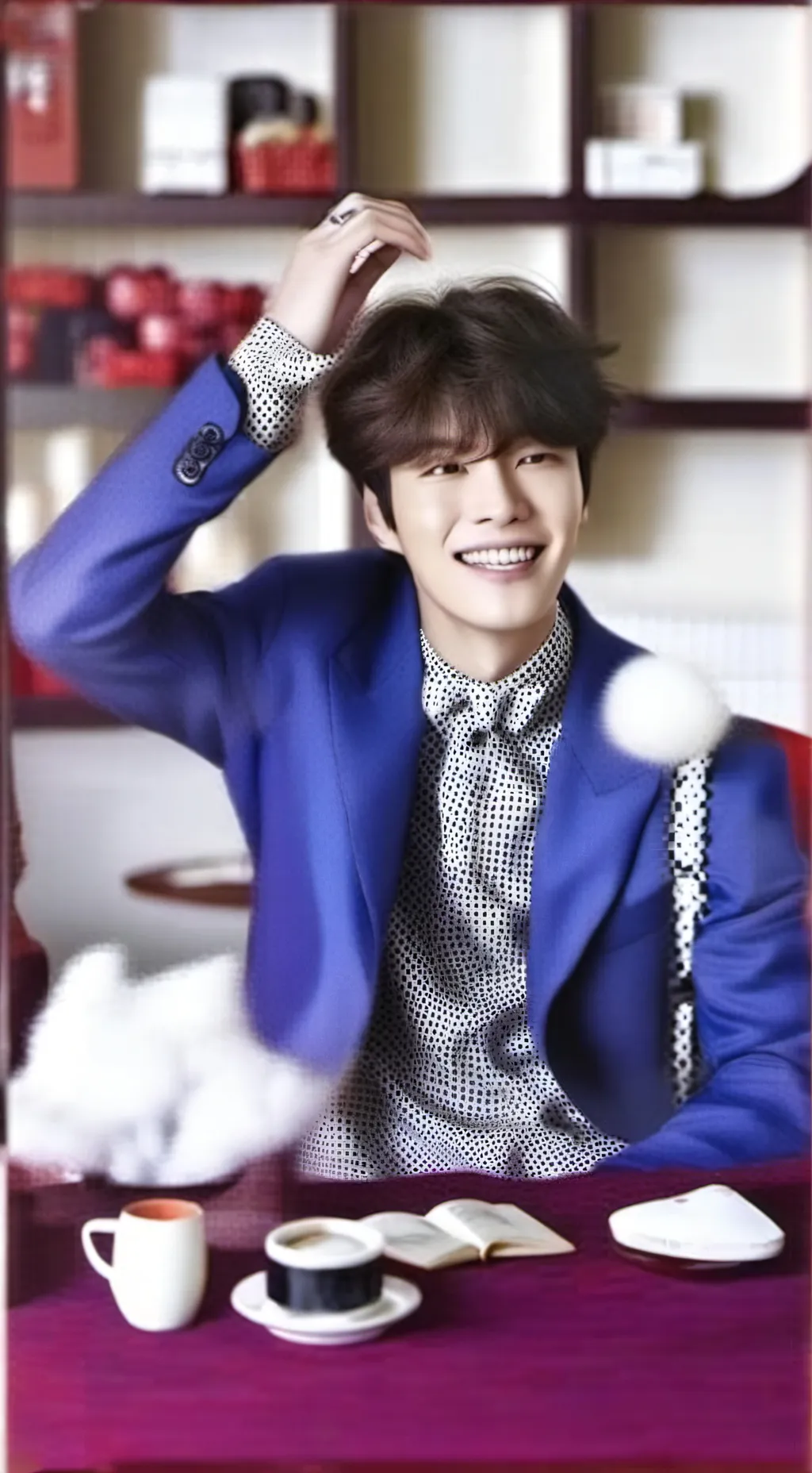 ai character: stray kids ✈️  background